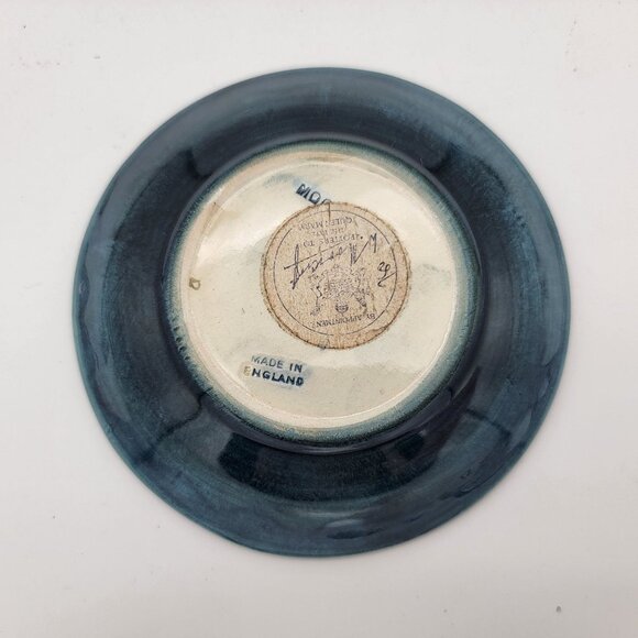 Vintage Moorcroft Small Dish Clematis Pattern - Picture 2 of 3